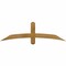 Ekena Millwork Bellingham Rough Sawn Timber Gable Bracket, Western Red Cedar, 60"W x 17"H x 4"D x 4"F, 7/12 Pitch GBW060X17X0404BEL00RWR - alternate 1